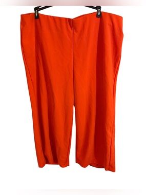 LOFT Plus Women’s Pull On Wide Leg Ankle Cropped Pants Sz18